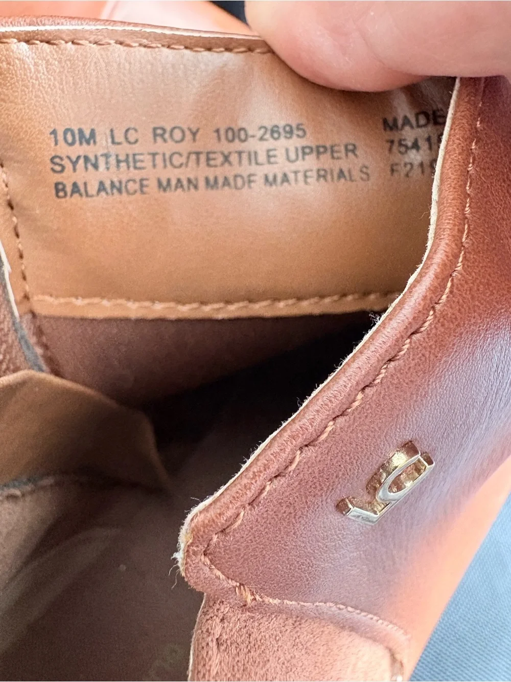 LC Lauren Conrad Cognac Leather Ankle Booties